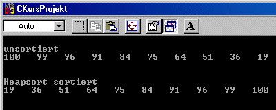 Heapsort@work Screenshot